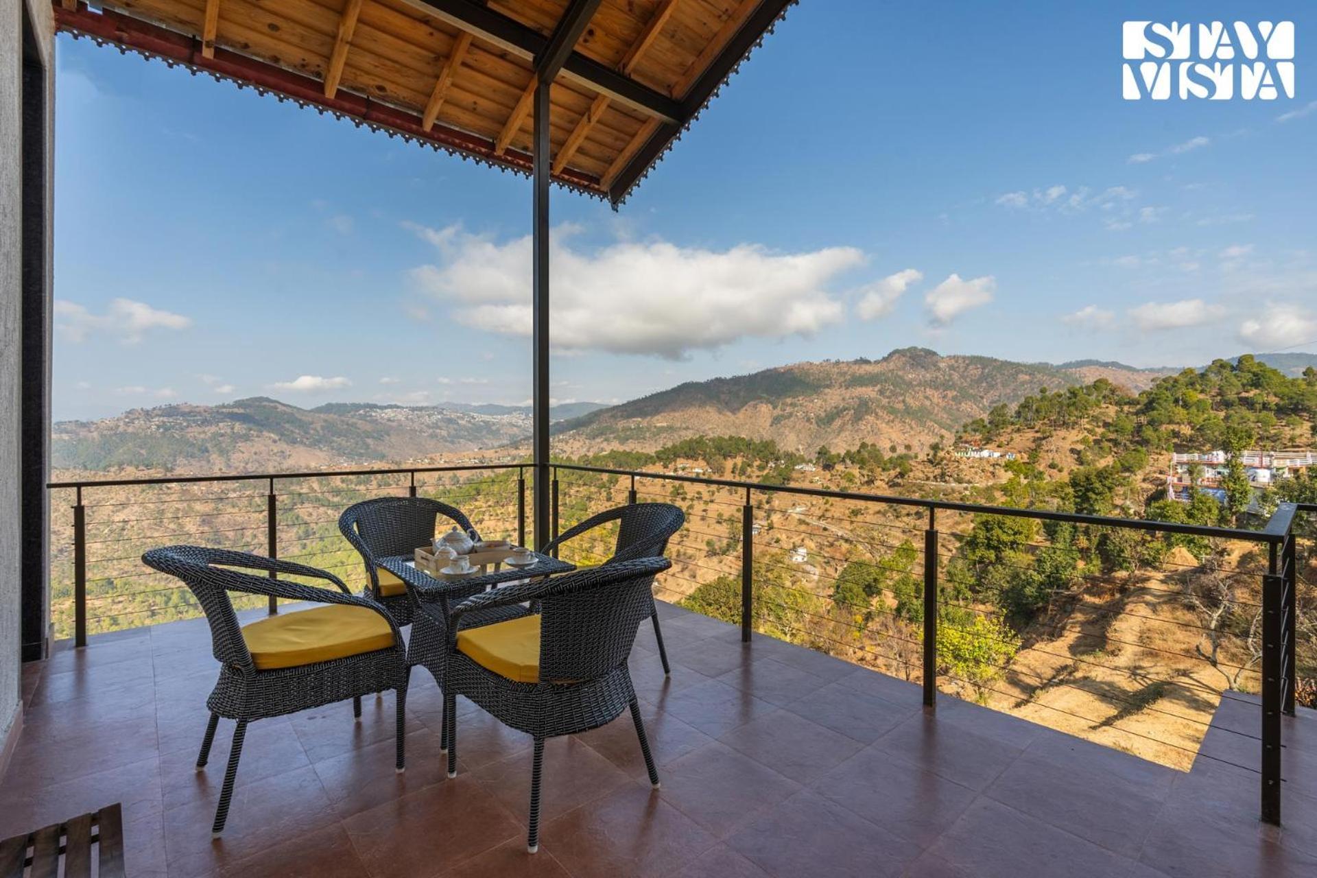 Stayvista At Amulyam Villa With Lawn & Bonfire Mukteshwar Εξωτερικό φωτογραφία